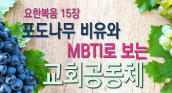 포도나무 비유와 MBTI으로 본 교회공동체